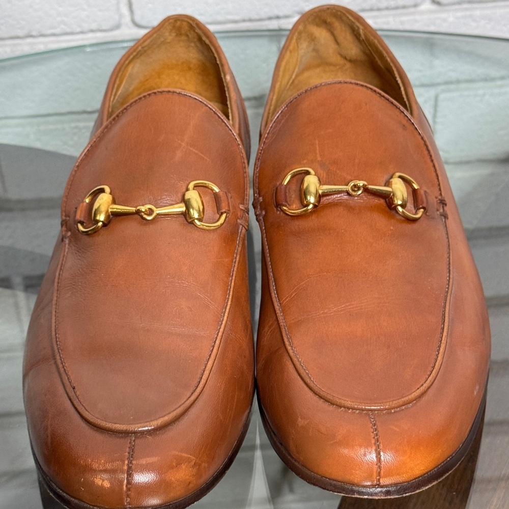 Mercanti Fiorentini men’s leather loafers Size: Men’s 9 Elegant Brown Leather - Picture 3 of 8